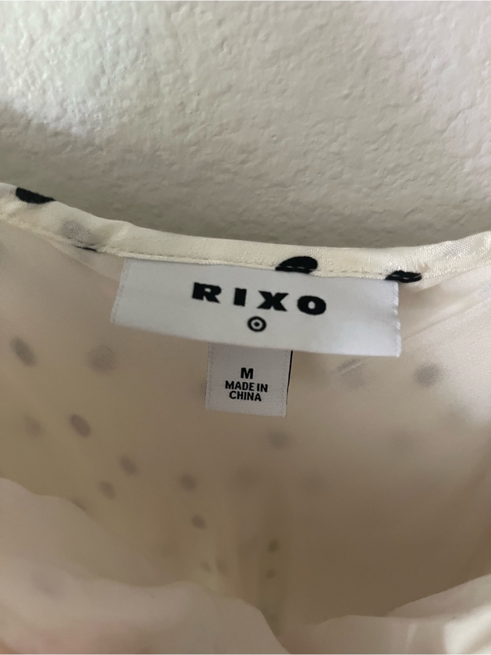 RIXO white and orange maxi dress - Picture 2 of 6